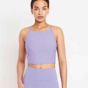 Light Support StudioSmooth Longline Sports Bra & 7/8 Leggings Size XL